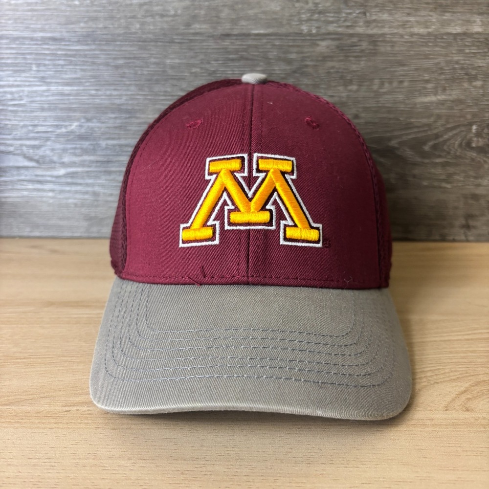 Minnesota Golden Gophers Hat Fitted One Size Maroon Top Of The World One Fit